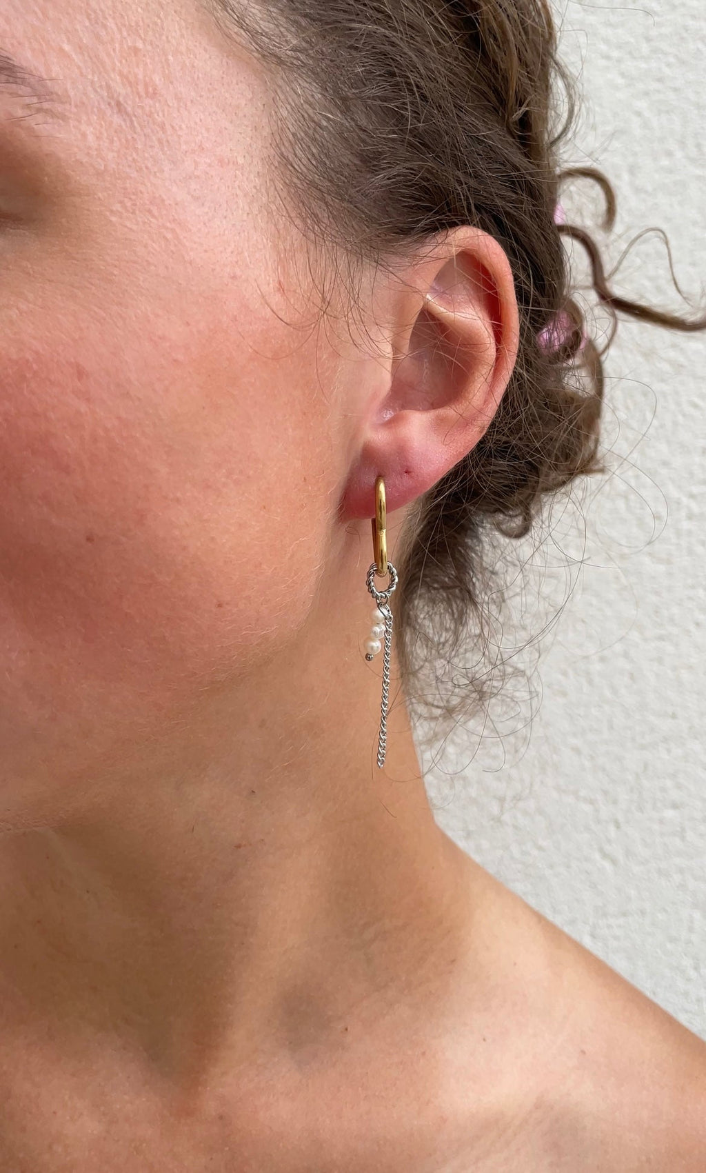 Boucles D'Oreilles Asymetric Heart