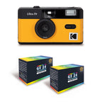 Appareil Argentique - ULTRA F9 - Jaune - 2 Pellicules Couleur Offertes - Kodak
