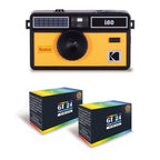 Appareil Photo Argentique - I60 - Noir & Jaune - 2 Pellicules Couleur Offertes - Kodak