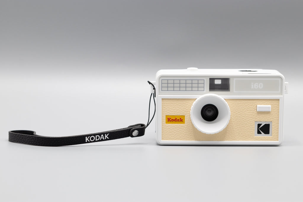 Appareil Photo Argentique - I60 - Blanc & Beige - 2 Pellicules Couleur Offertes - Kodak