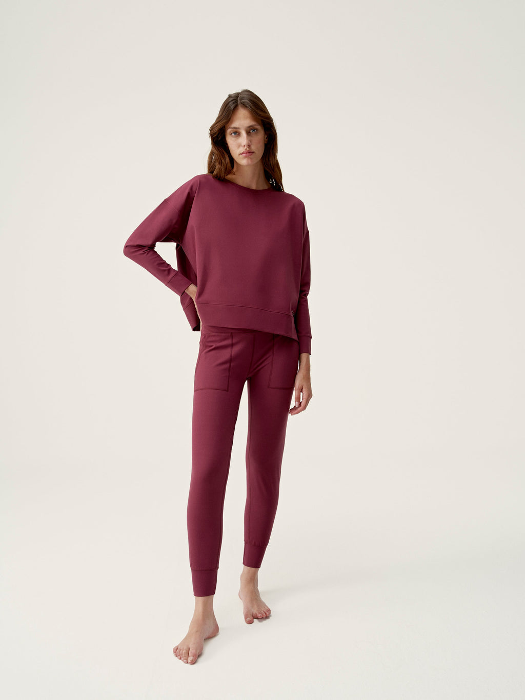 Jogging Daba - Bordeaux - Femme
