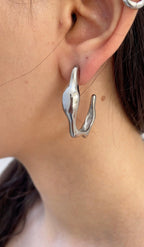 Boucles D'Oreilles Bone Hoops