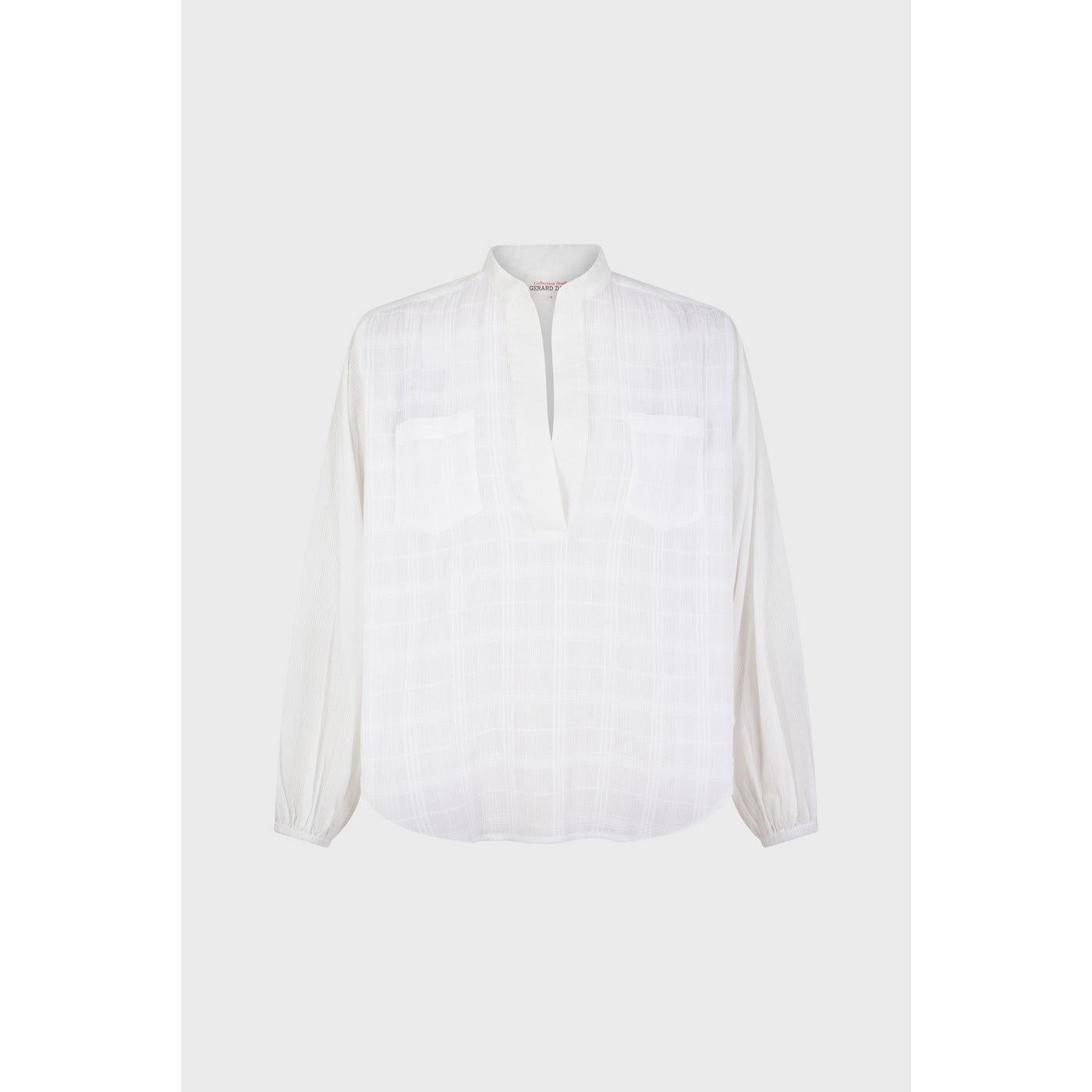 Chemisier - Top Basilia - Blanc