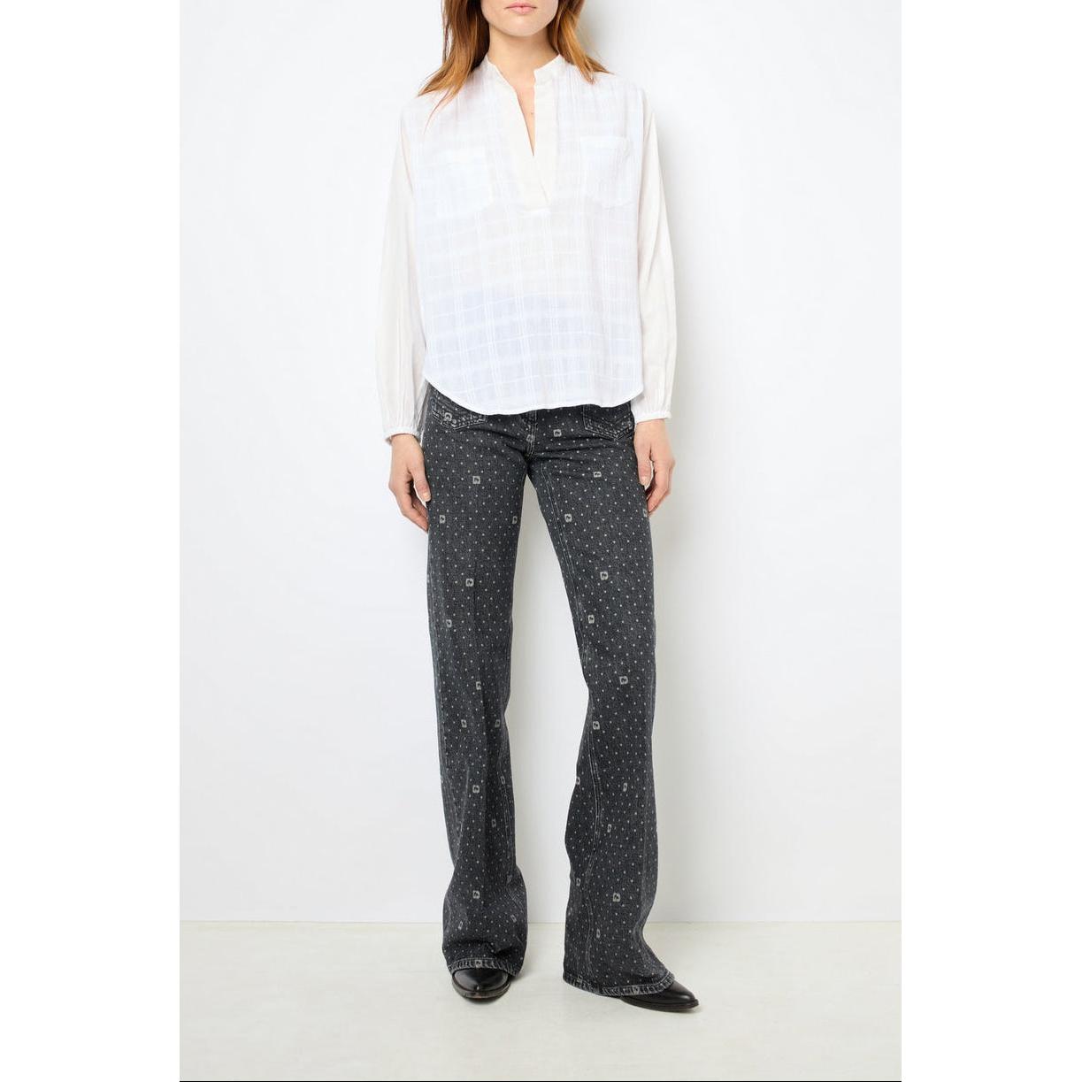 Chemisier - Top Basilia - Blanc