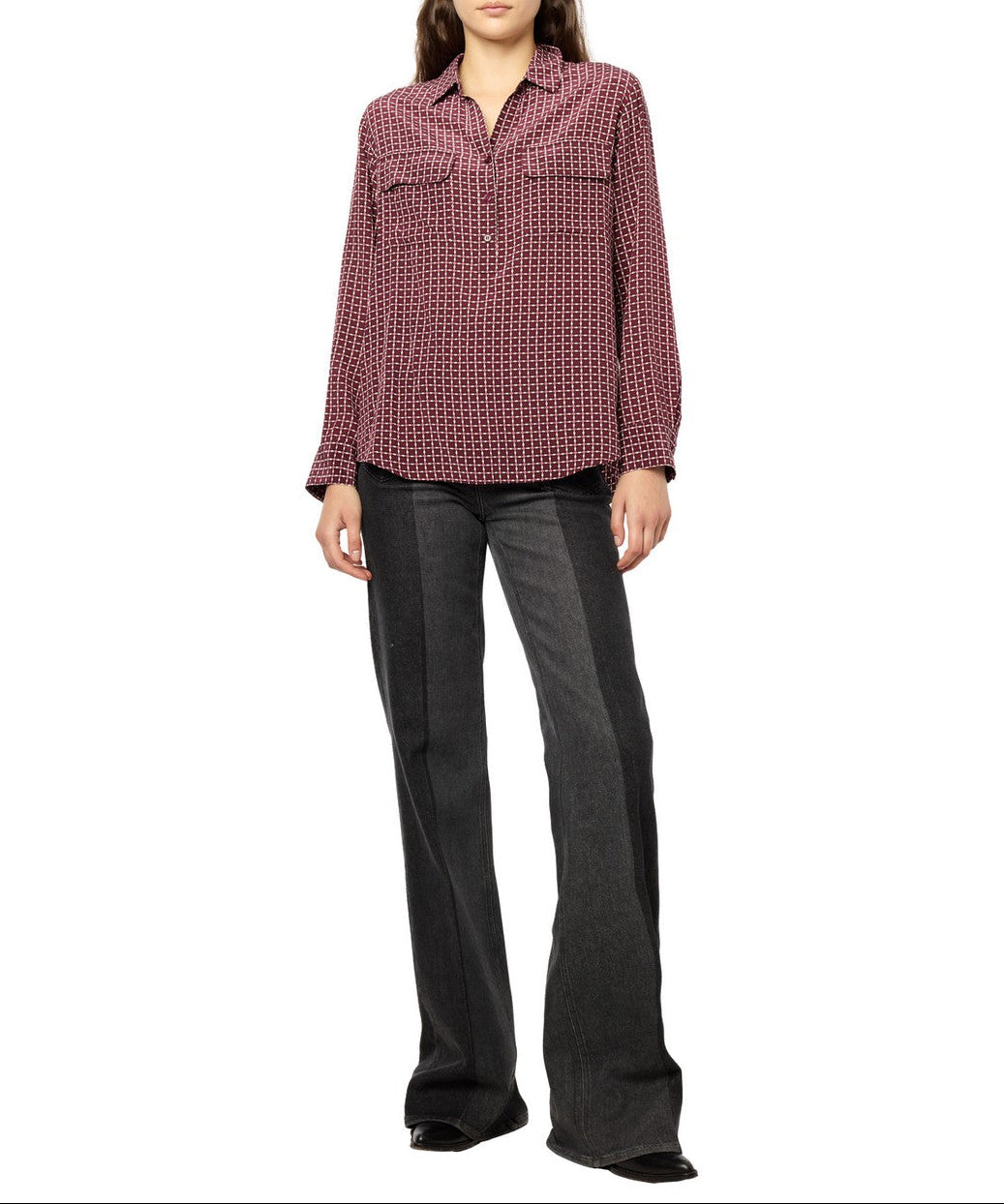 Chemisier - Top Bernadette - Bordeaux