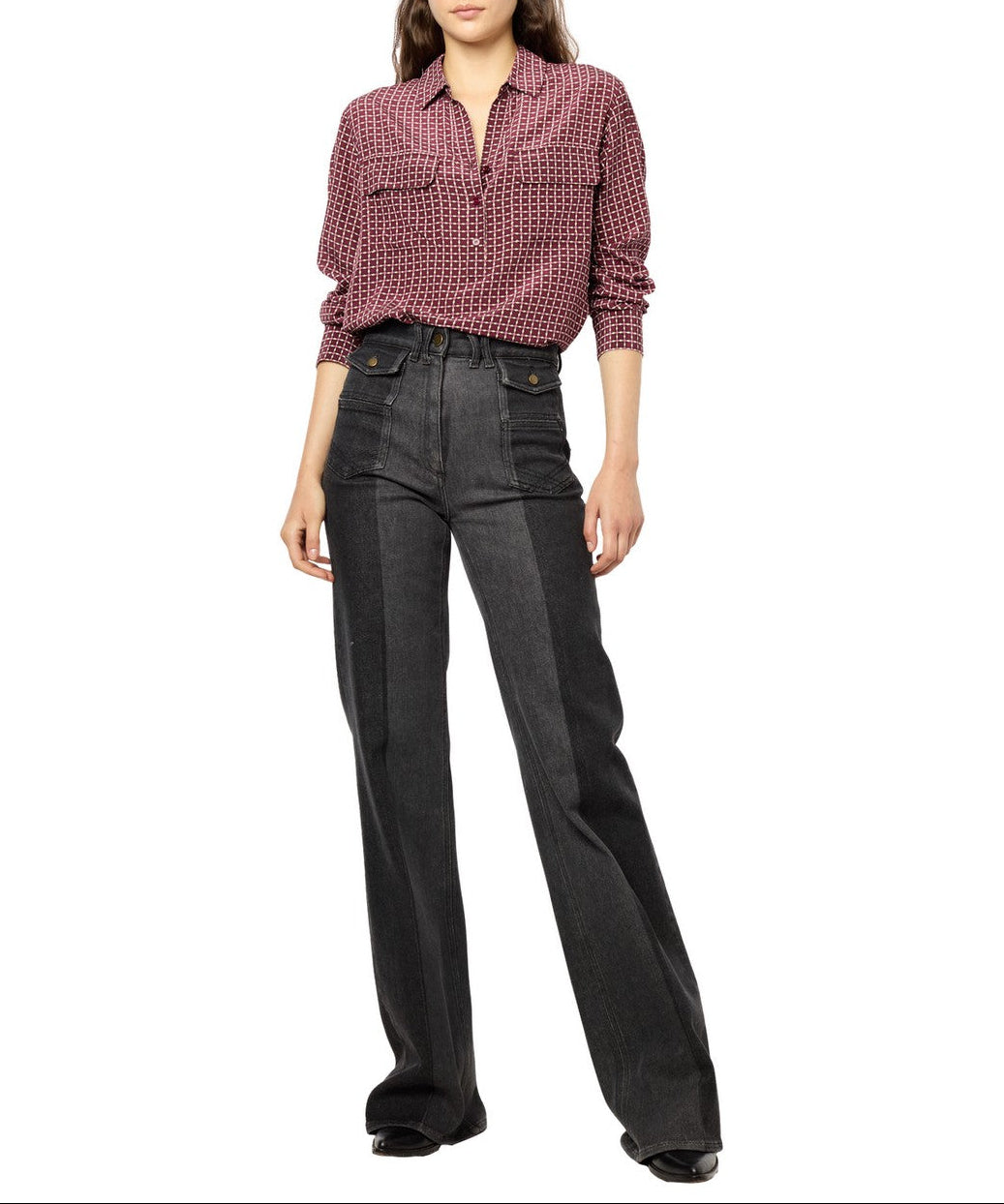 Chemisier - Top Bernadette - Bordeaux