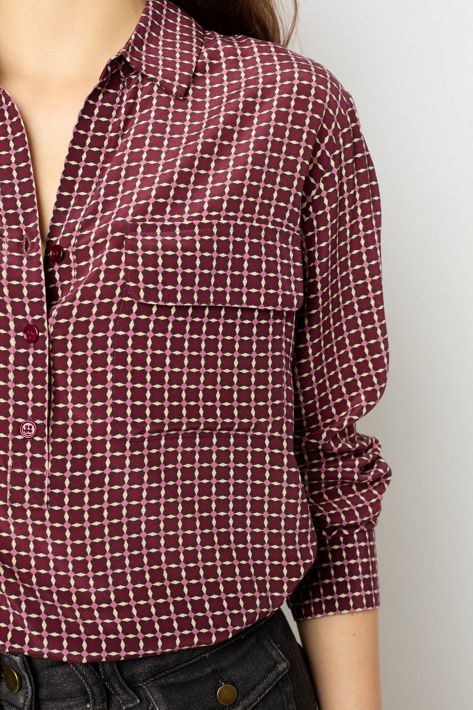 Chemisier - Top Bernadette - Bordeaux