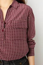 Chemisier - Top Bernadette - Bordeaux