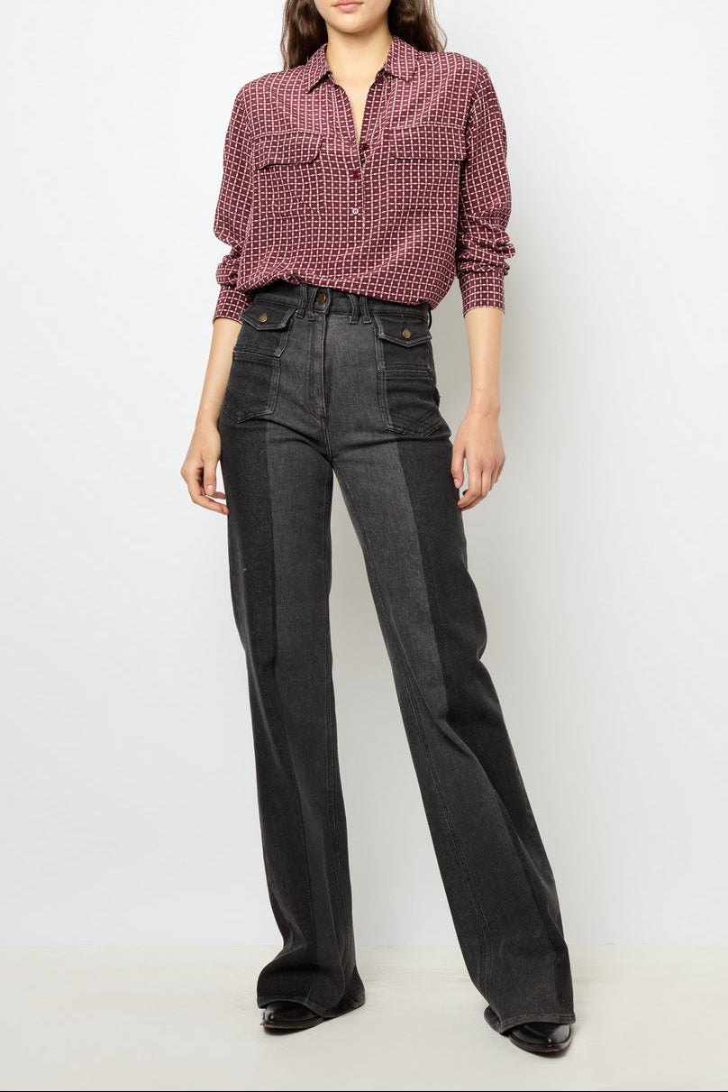 Chemisier - Top Bernadette - Bordeaux