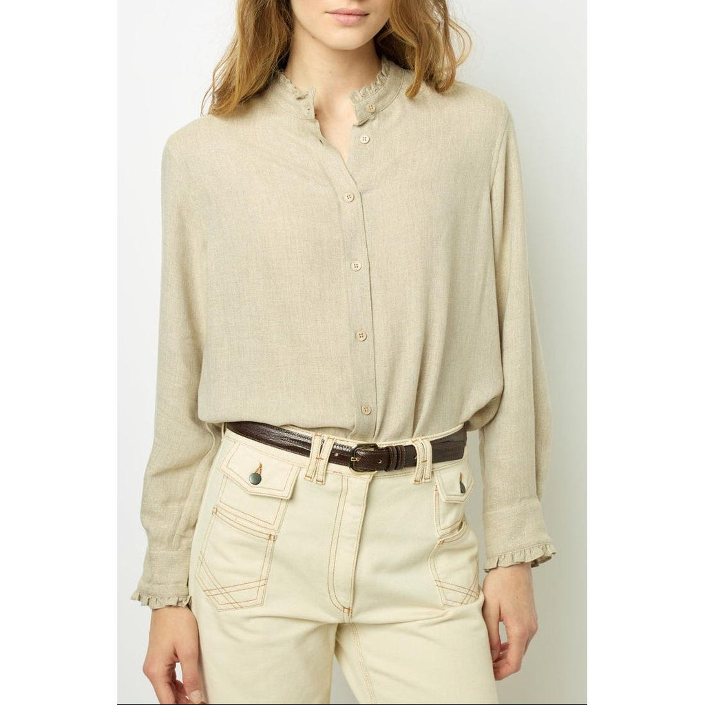 Chemisier - Top Bettina - Beige Rosé