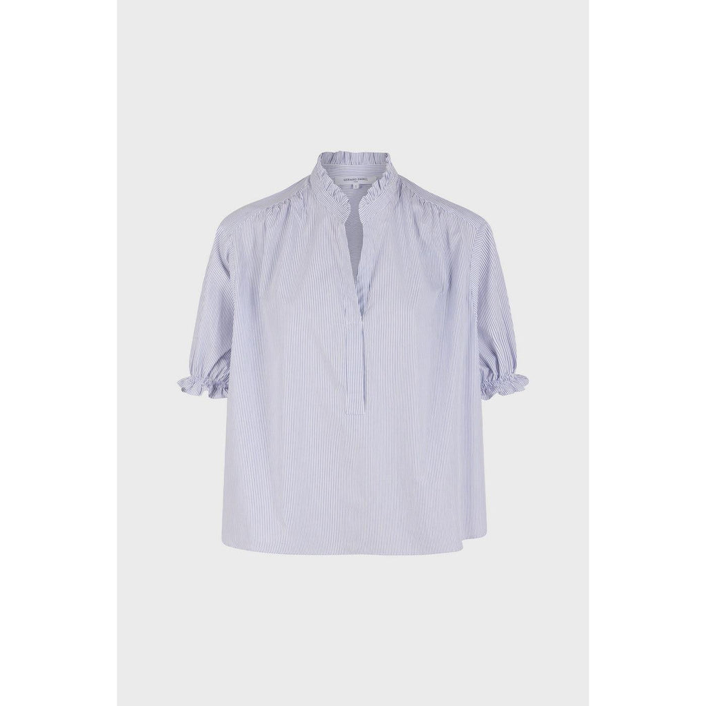 Chemisier - Top Bao - Bleu Ocean