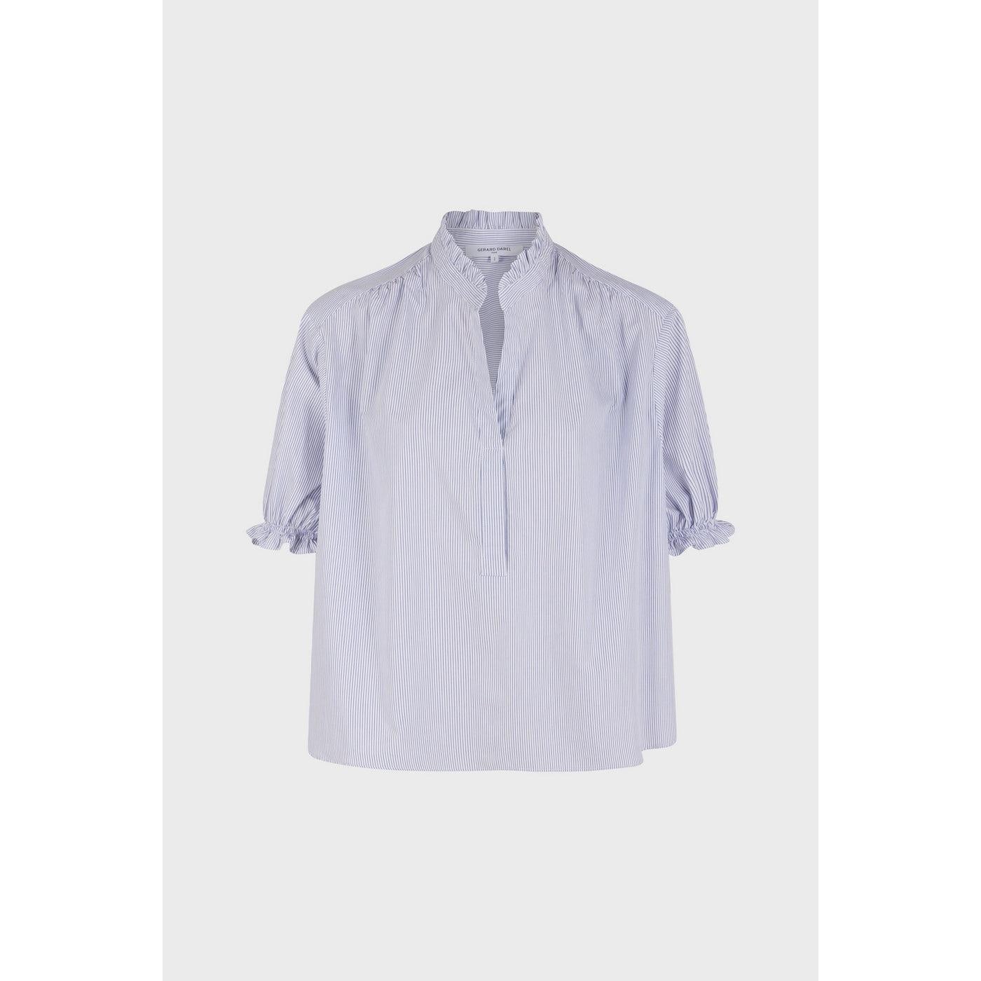 Chemisier - Top Bao - Bleu Ocean