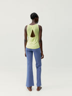 T-Shirt Daila - Jaune Vert - Femme