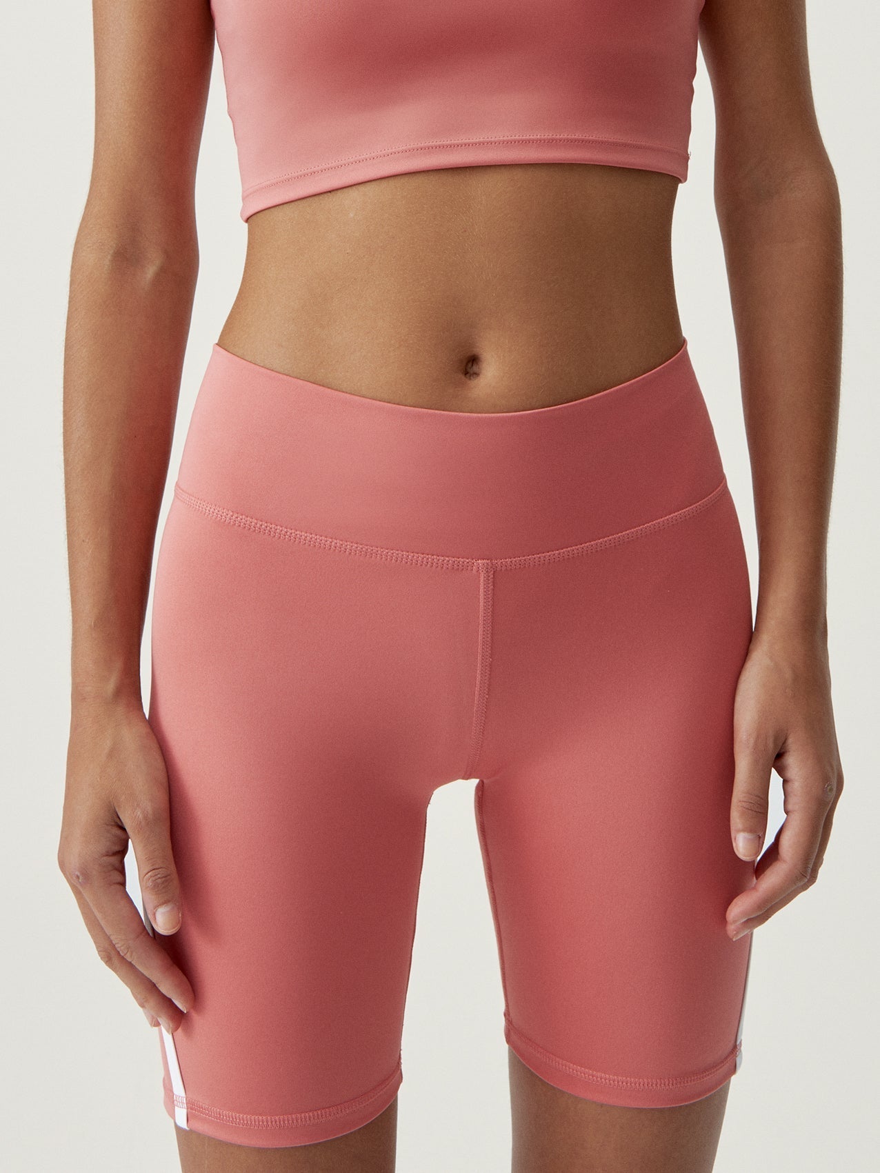 Short Daira - Rose Pêche/Blanc - Femme