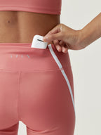 Short Daira - Rose Pêche/Blanc - Femme