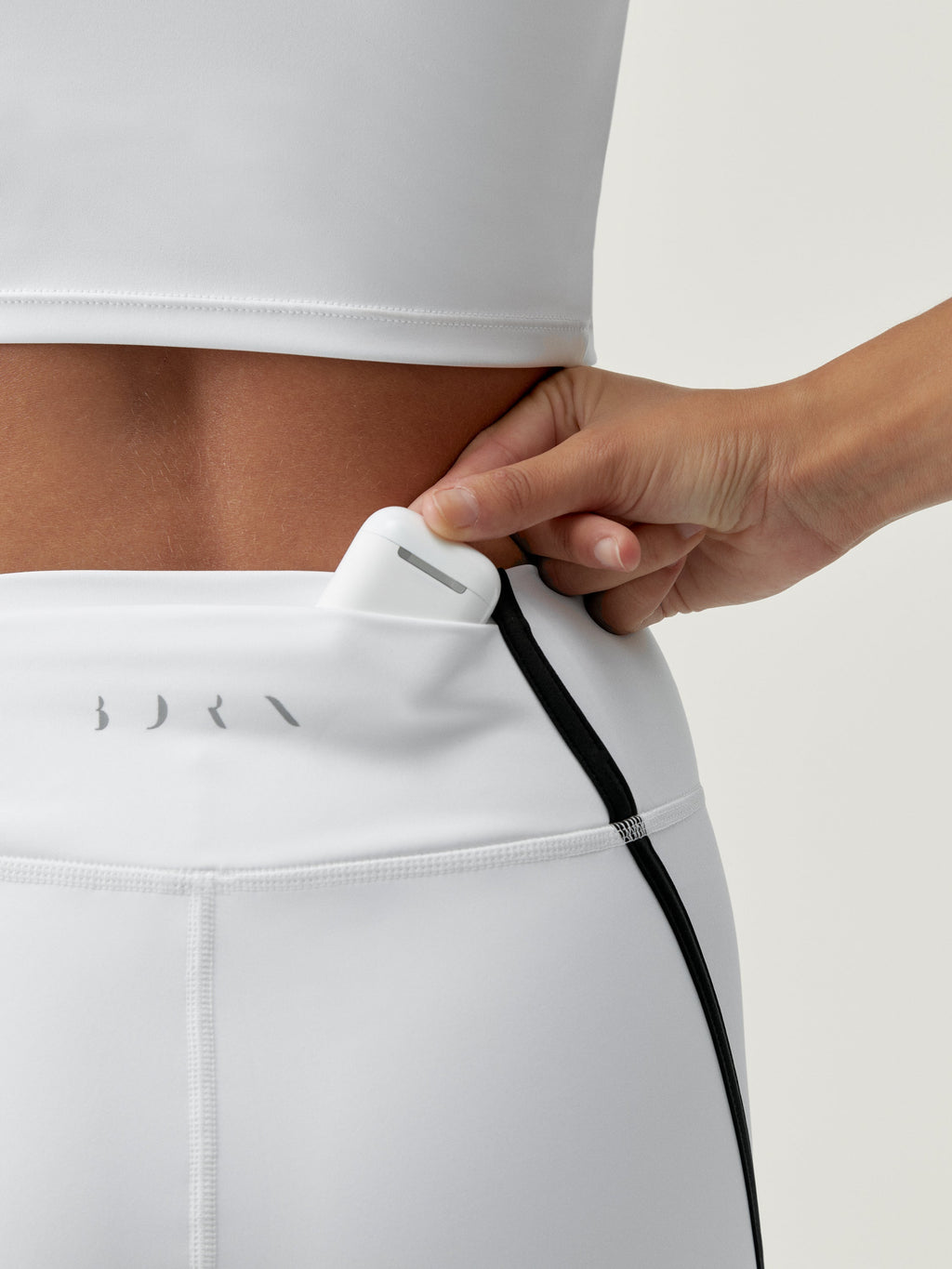 Short Daira - Blanc/Noir - Femme