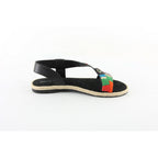 Nalaim - Sandales Daisy - Noir - Biscote