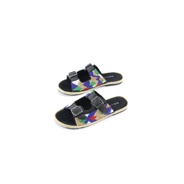 Nalaim - Sandales Dakota - Multicolore - Biscote