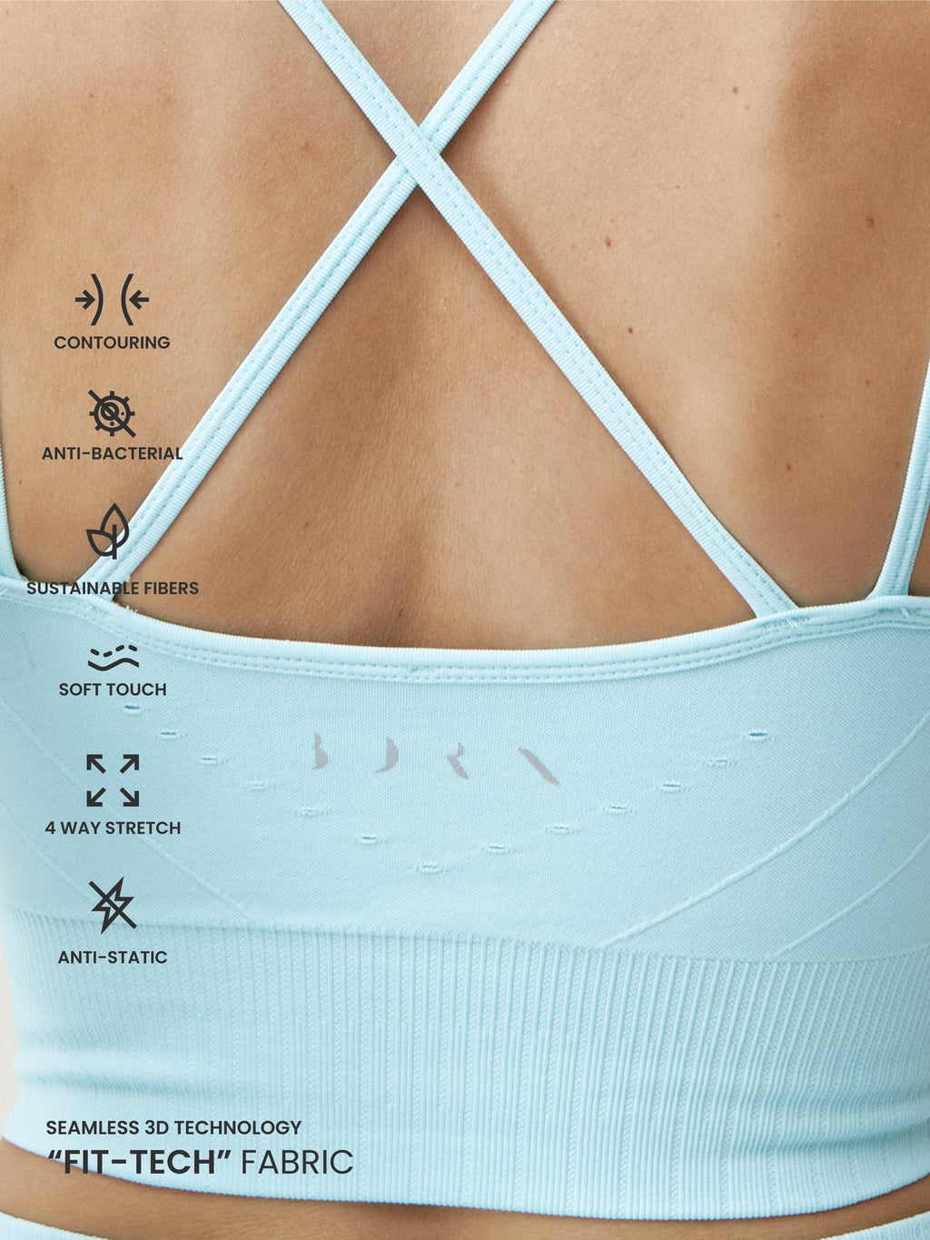 Brassière Dana - Bleu Doux - Femme