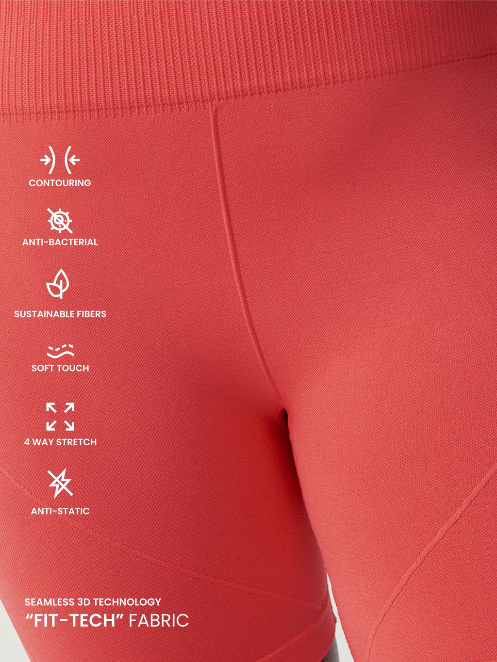 Short Dana - Corail Brillant - Femme