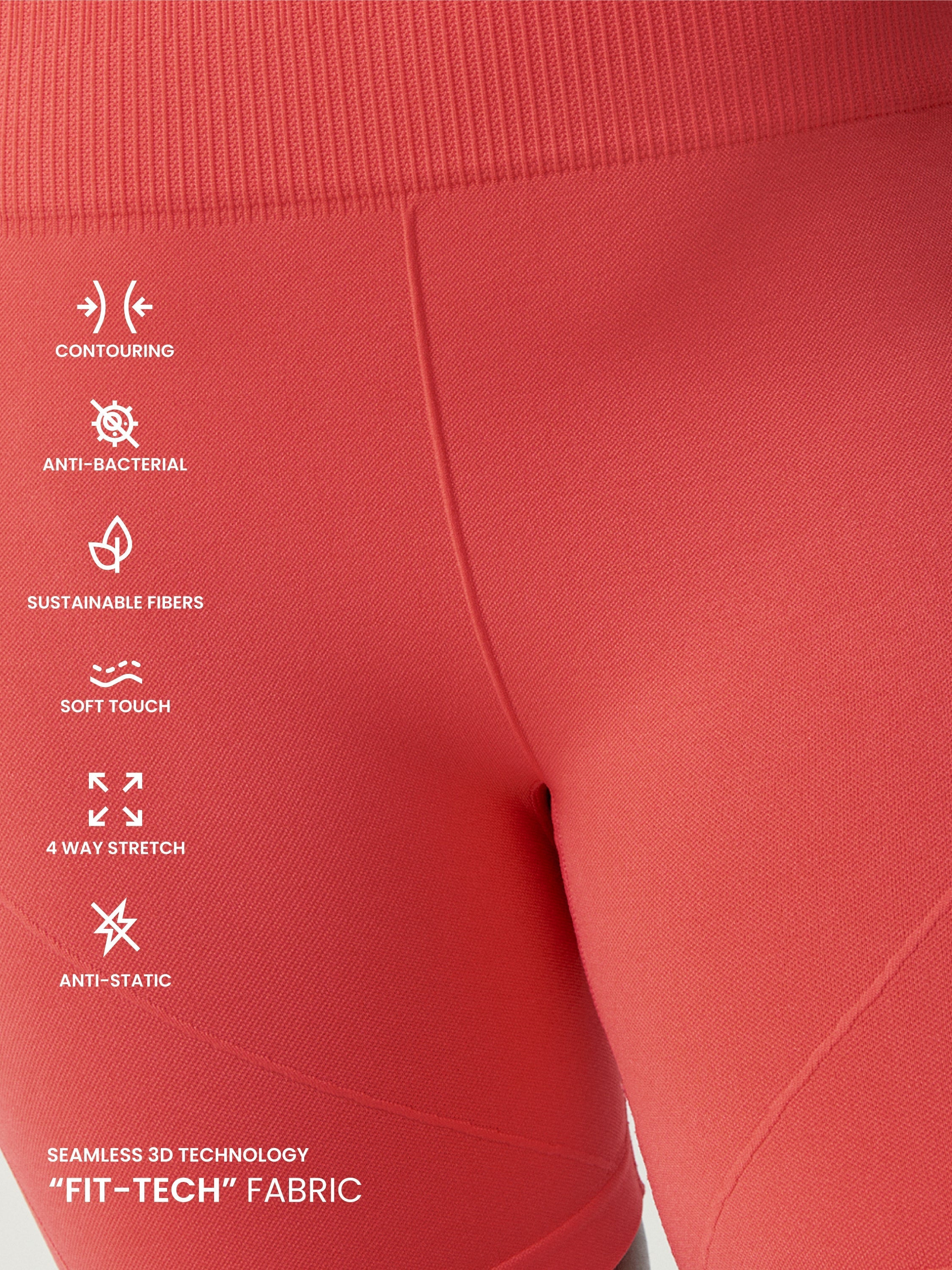 Short Dana - Corail Brillant - Femme