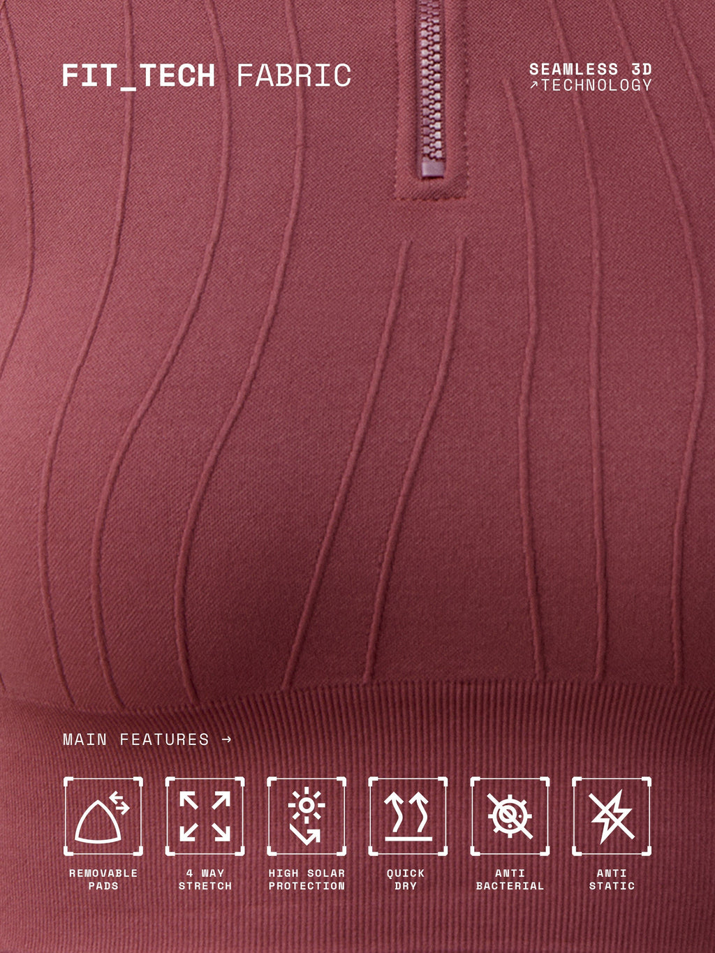 Brassière Dandara - Déco Rose - Femme