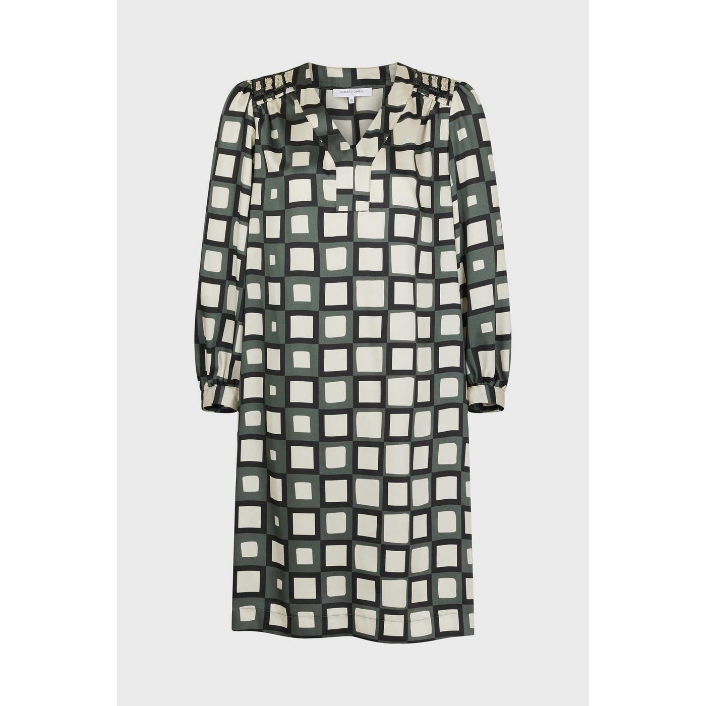 Robe Saskia - Kaki Moyen