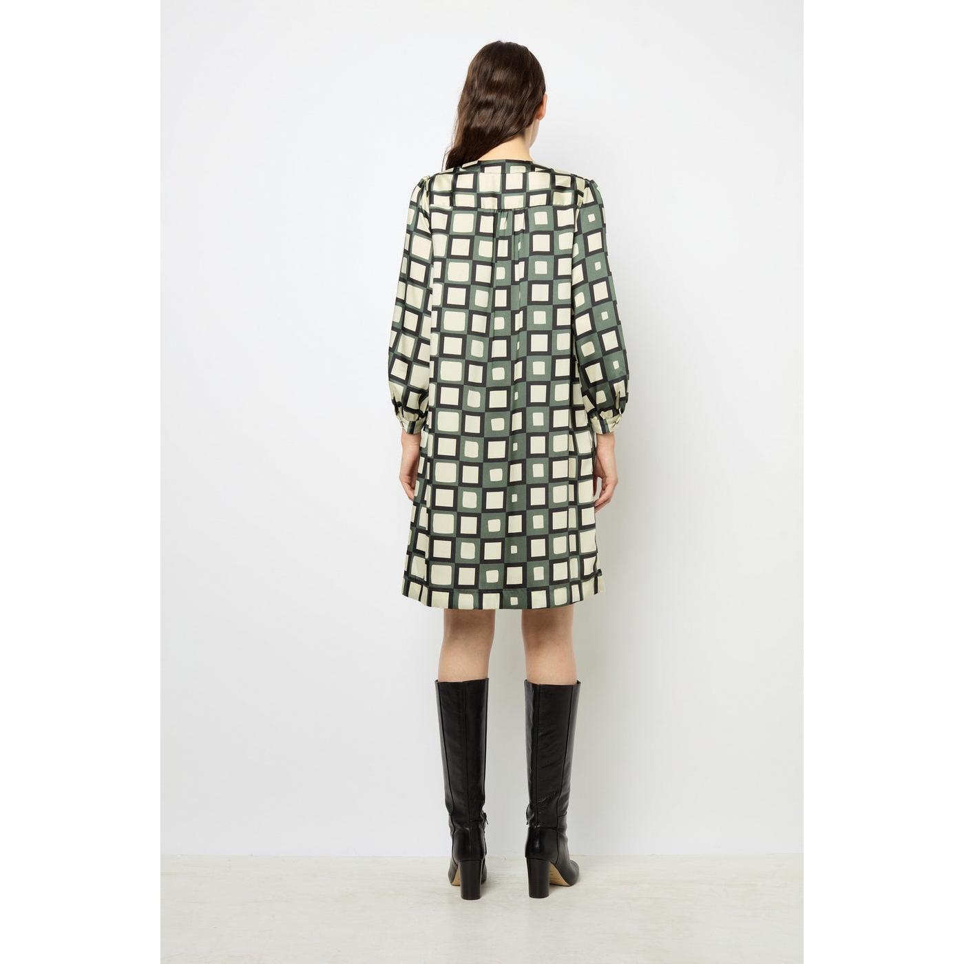Robe Saskia - Kaki Moyen