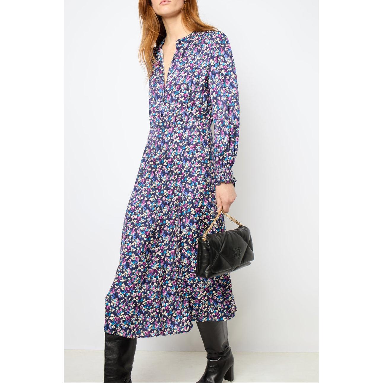 Robe Samira - Marine