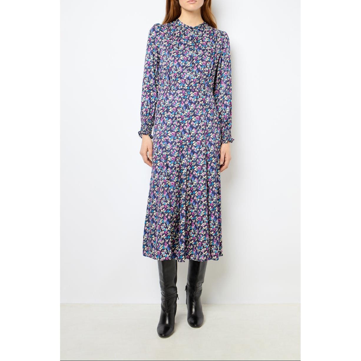 Robe Samira - Marine