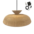 Darma - Suspension Solaire - Rotin - Beige
