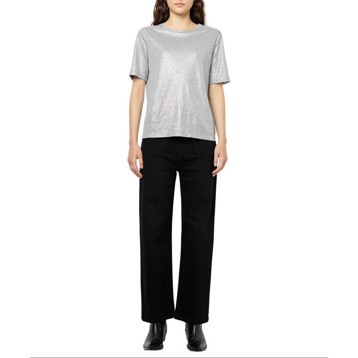 T-Shirt Aida - Gris Chiné