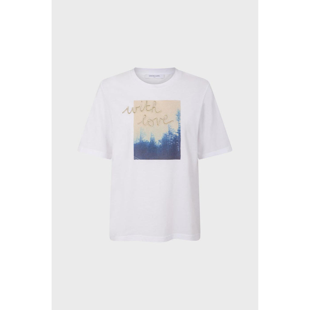 T-Shirt Ambre - Blanc
