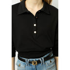 T-Shirt Alfredine - Noir