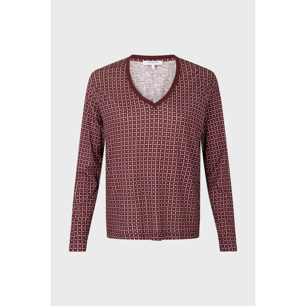 T-Shirt Ayla - Bordeaux