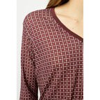 T-Shirt Ayla - Bordeaux