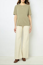 T-Shirt Azemia - Kaki Clair