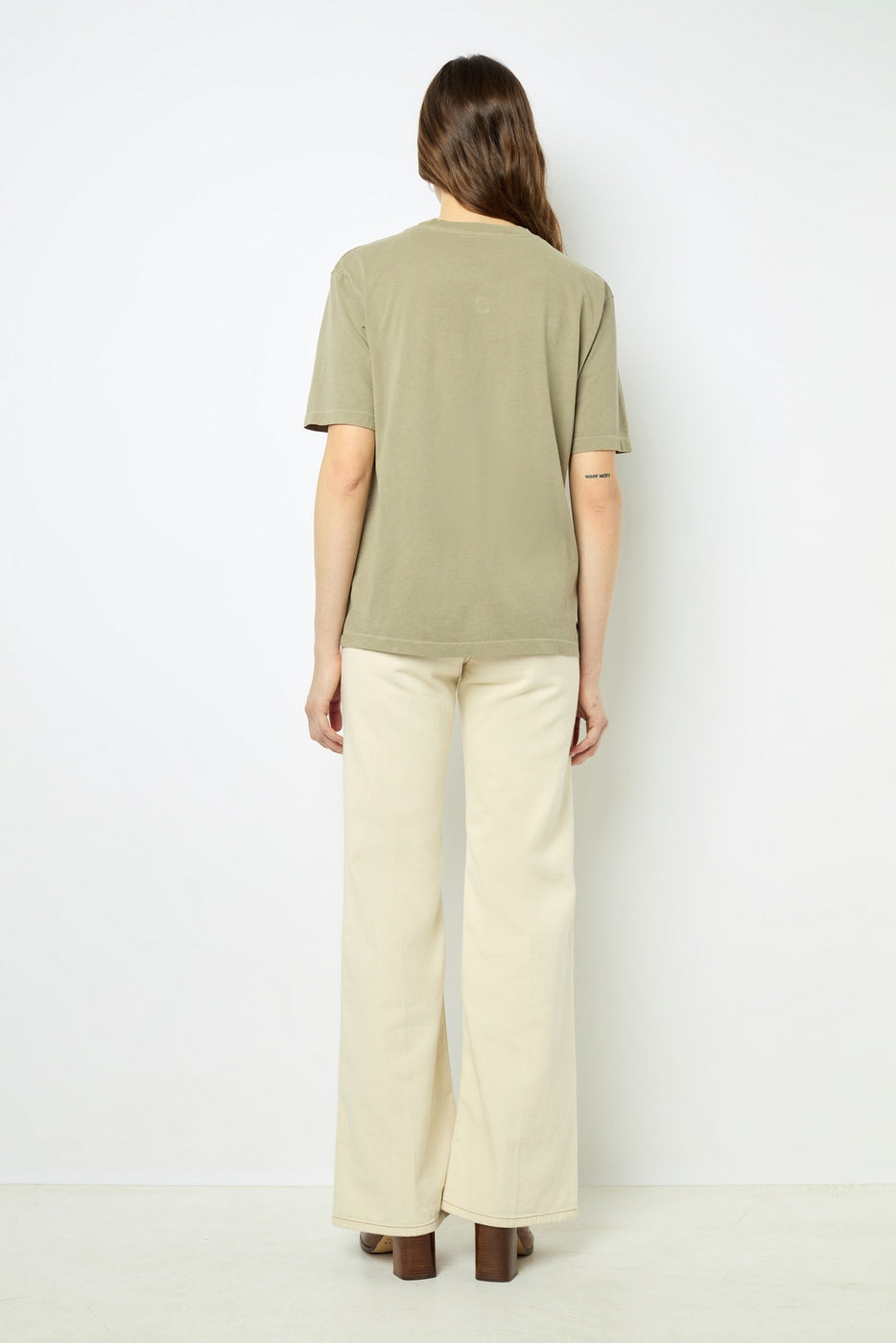 T-Shirt Azemia - Kaki Clair
