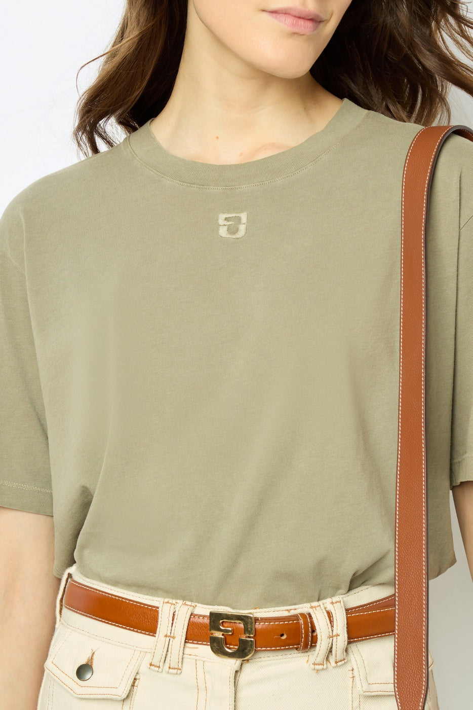 T-Shirt Azemia - Kaki Clair