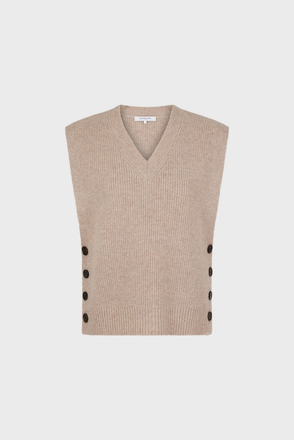 Pull - Gilet Julietta - Beige Rosé