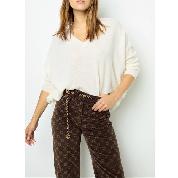 Pull - Gilet Jourdan - Ecru