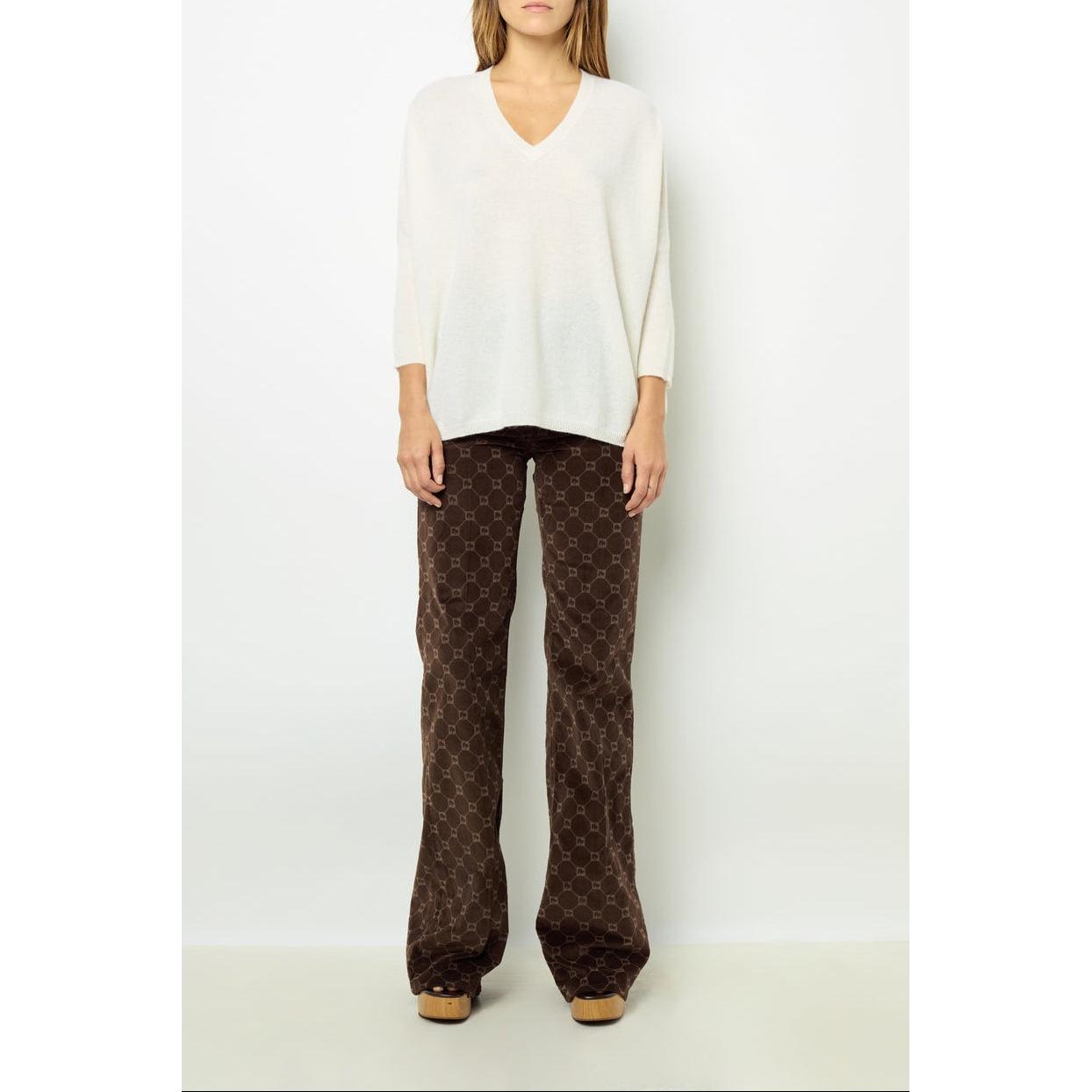 Pull - Gilet Jourdan - Ecru