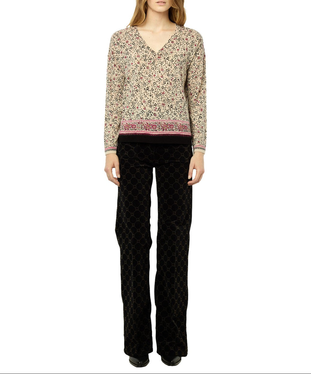 Pull - Gilet Josiane - Beige Rosé