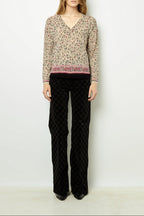 Pull - Gilet Josiane - Beige Rosé