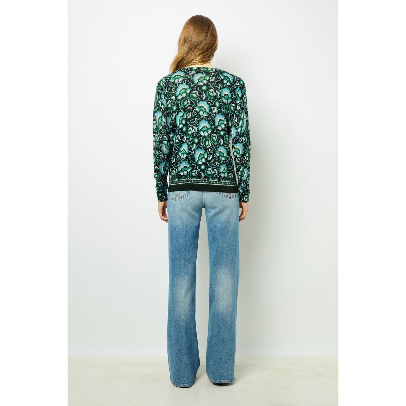 Pull - Gilet Joana - Vert