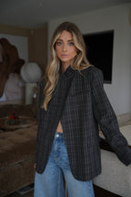 Blazer Asymétrique Loane - Gris