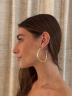 Boucles D'Oreilles Round