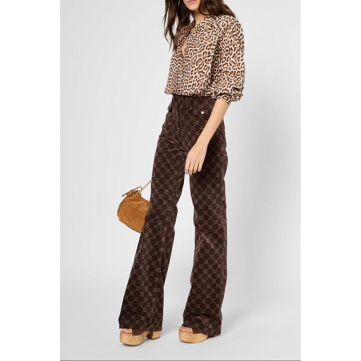 Chemisier - Top Uthia - Marron