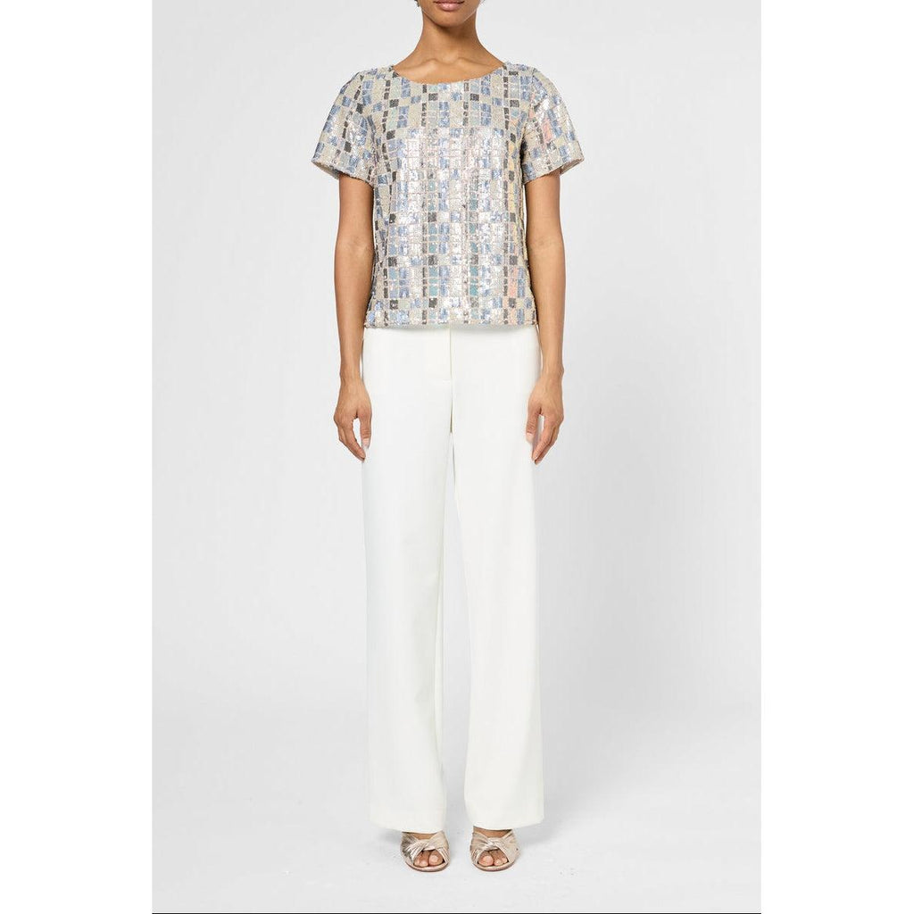 Chemisier - Top Uze - Bleu Ciel