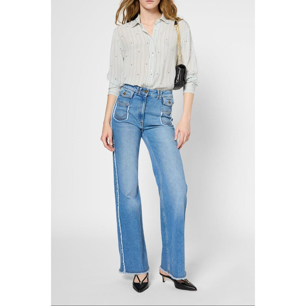 Chemisier - Top Clyde - Bleu Ciel